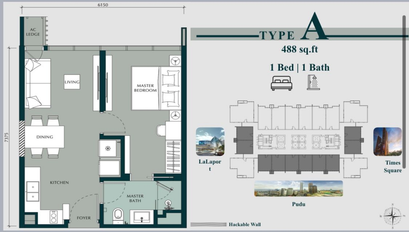 Bukit Bintang Luxury Residences Layout Plans